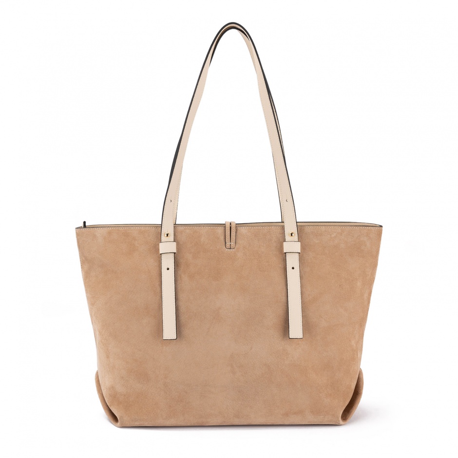 Cromia Geantă damă bej Lucy Shopper - vezi 3