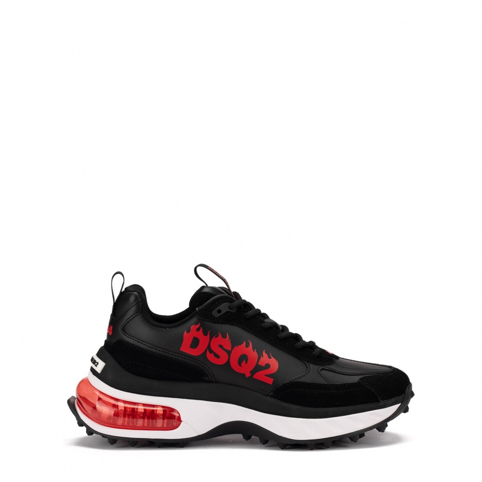 Dsquared2 Adidași negri bărbați - vezi 1