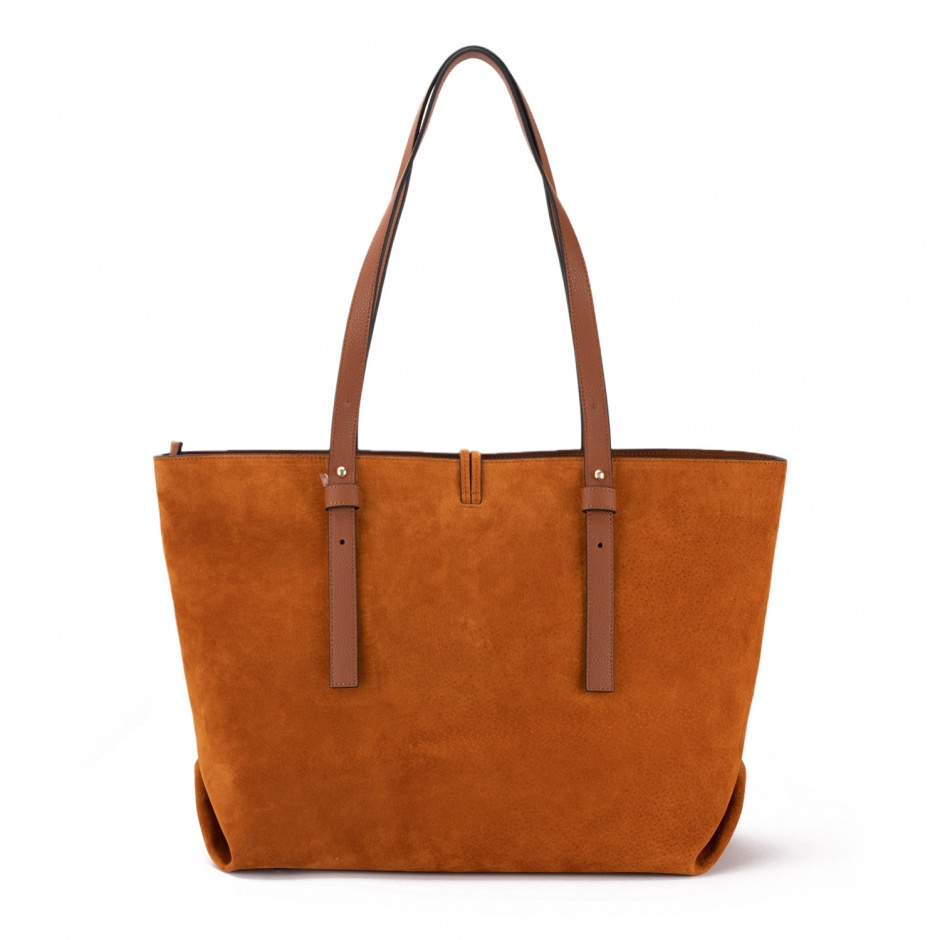 Cromia Geantă damă maro Lucy Shopper - vezi 3