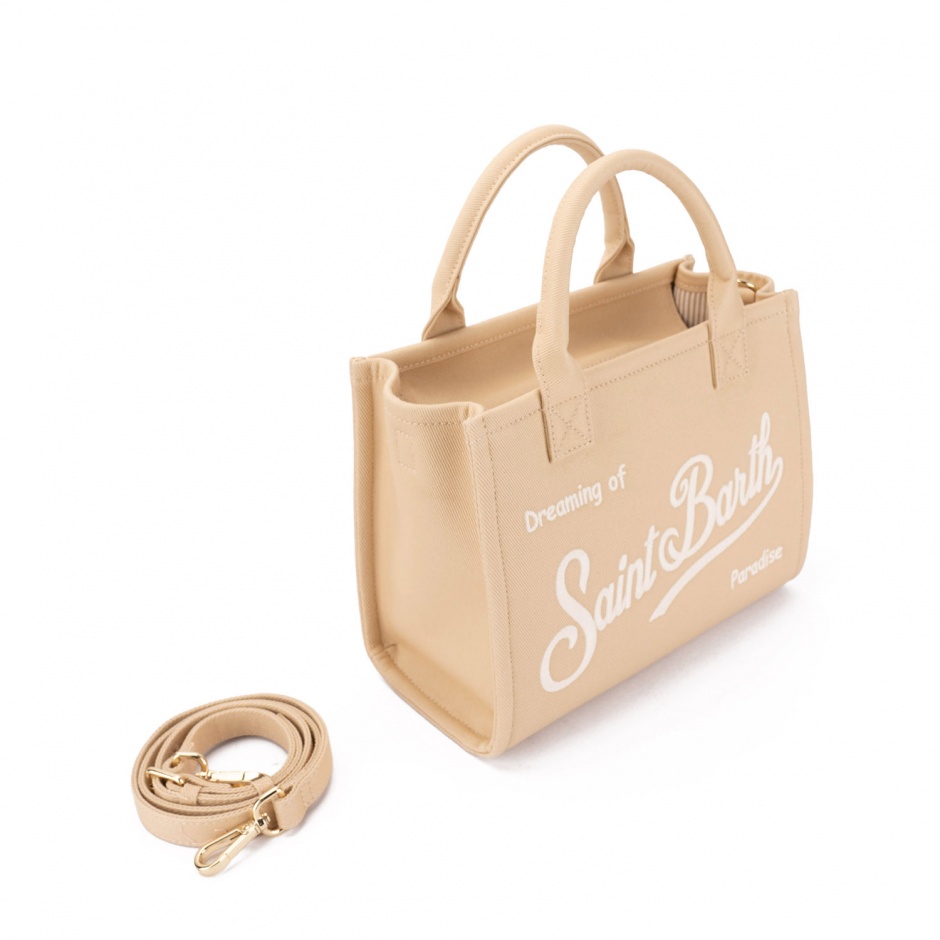 SAINT BARTH Geantă damă bej Vanity - vezi 2