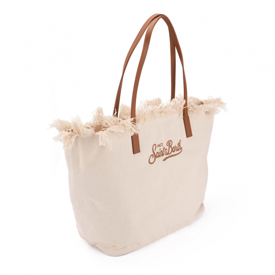 SAINT BARTH Geantă damă bej City - vezi 2