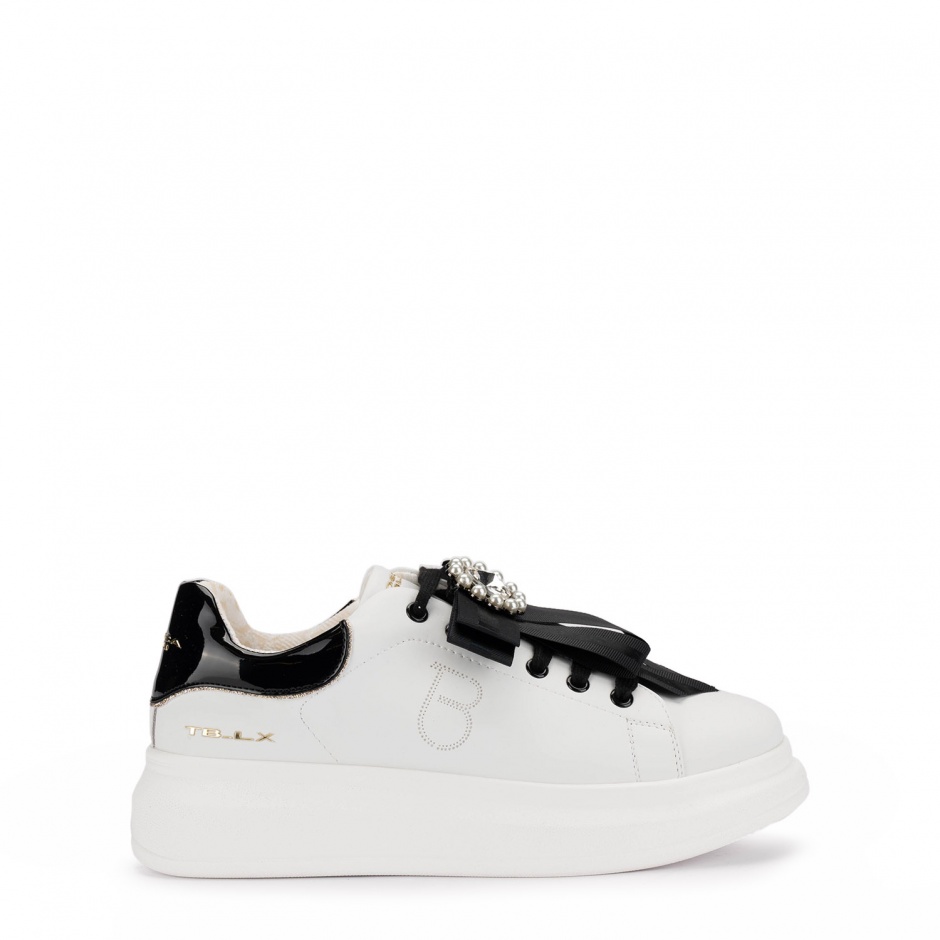 TOSCA BLU Pantofi sport damă cu fundă - vezi 1