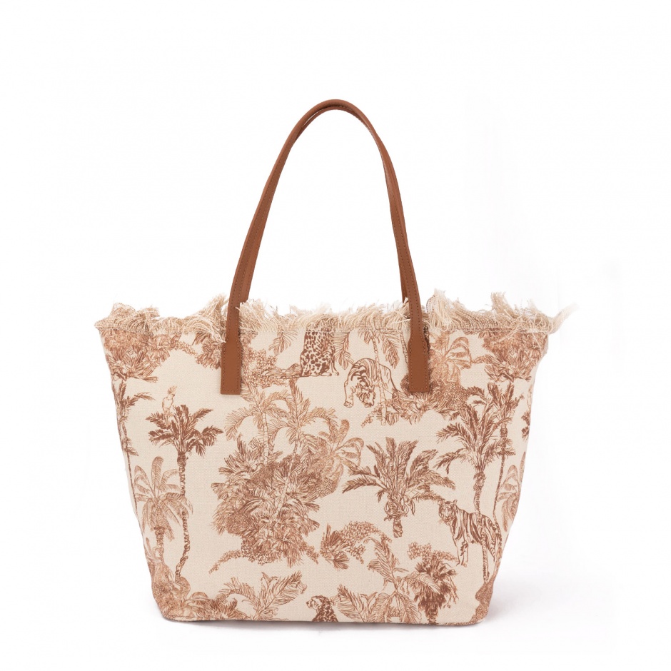 SAINT BARTH Geantă damă maro City - vezi 3