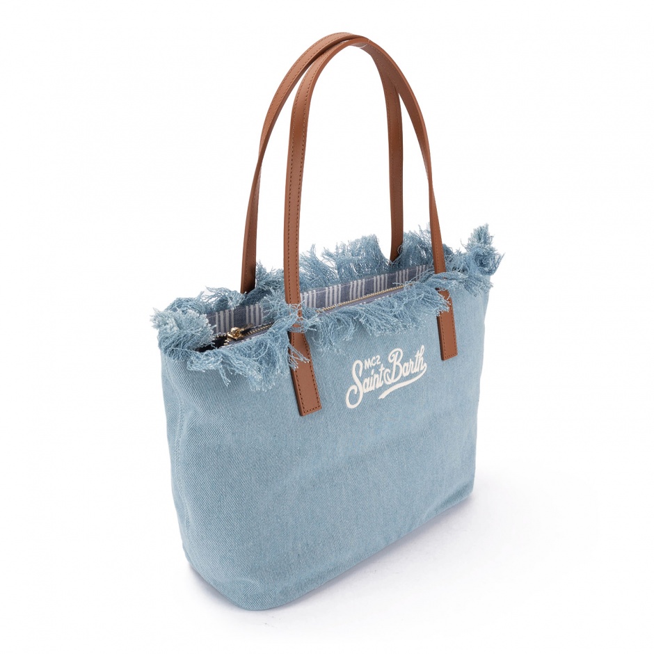 SAINT BARTH Geantă damă denim City - vezi 2