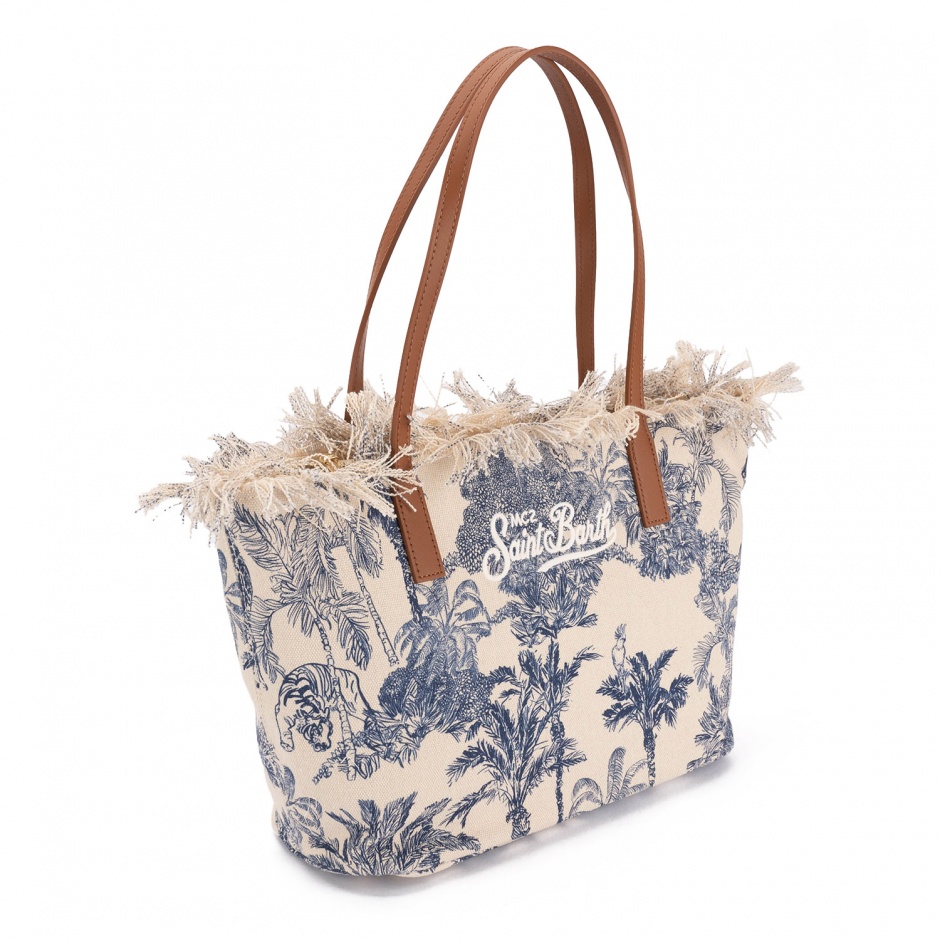 SAINT BARTH Geantă damă bleu City - vezi 2