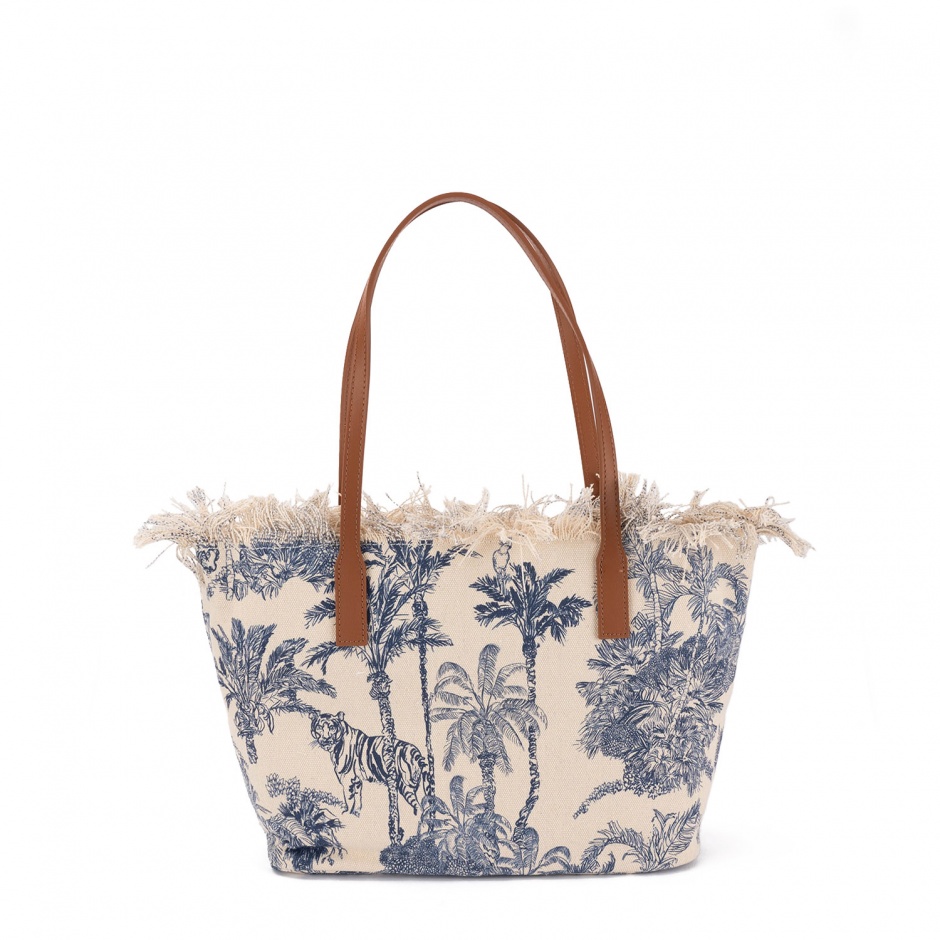 SAINT BARTH Geantă damă bleu City - vezi 3