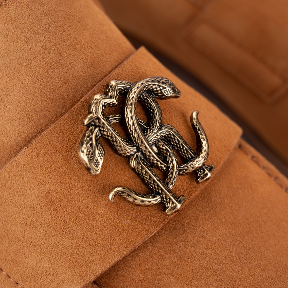 ROBERTO CAVALLI Mocasini bărbați maro - vezi 4