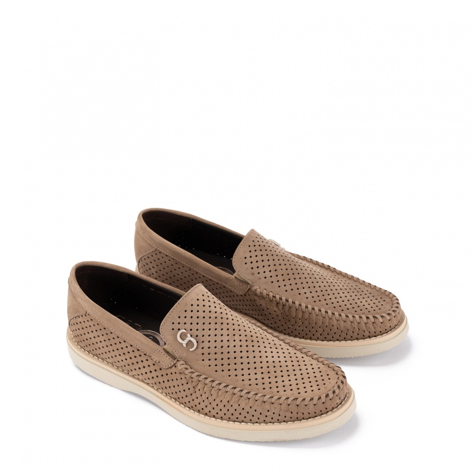 CESARE CASADEI Mocasini bărbați bej - vezi 2