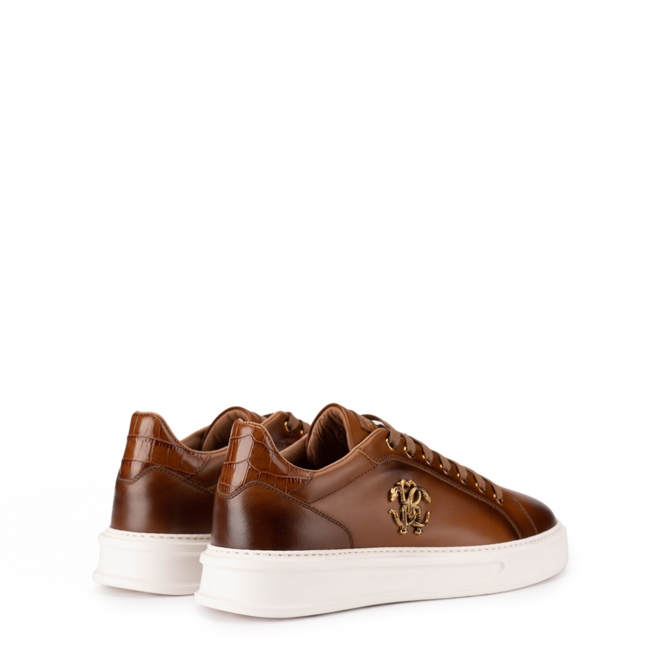 Roberto Cavalli Pantofi sport maro bărbați - vezi 5