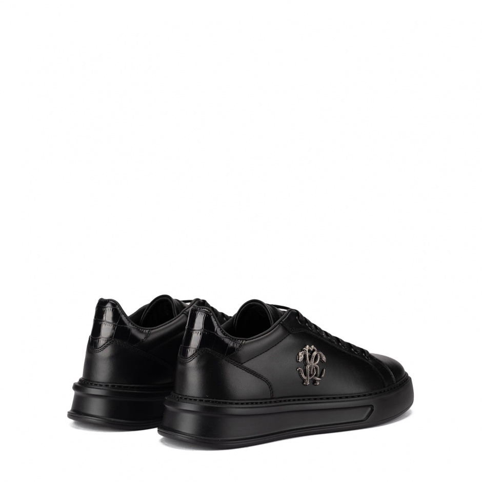 Roberto Cavalli Pantofi sport negri bărbați - vezi 5