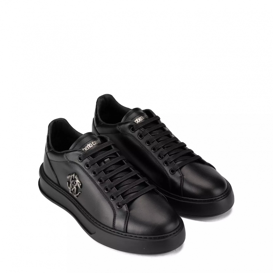 ROBERTO CAVALLI Pantofi sport negri bărbați - vezi 2