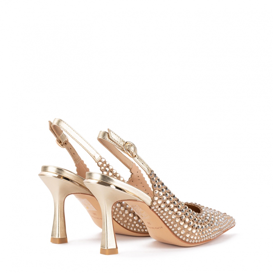 ALMA EN PENA Pantofi damă aurii - vezi 4