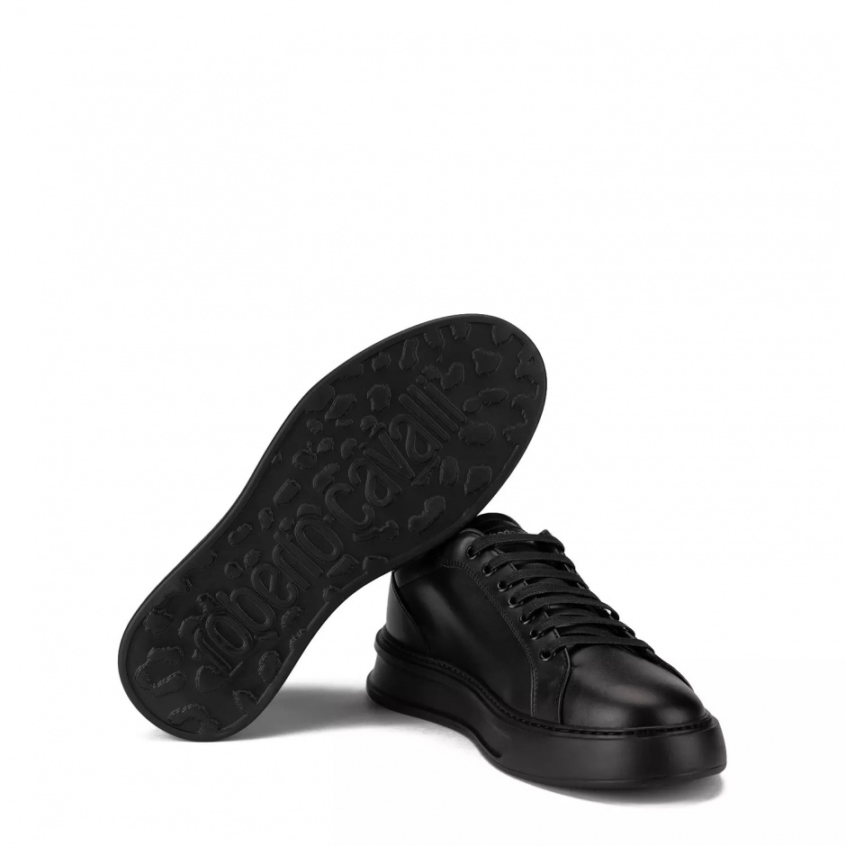 ROBERTO CAVALLI Pantofi sport negri bărbați - vezi 6