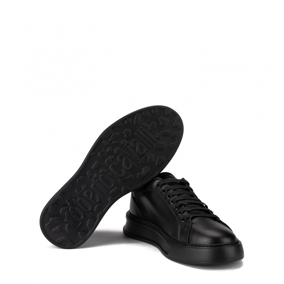 Roberto Cavalli Pantofi sport negri bărbați - vezi 6