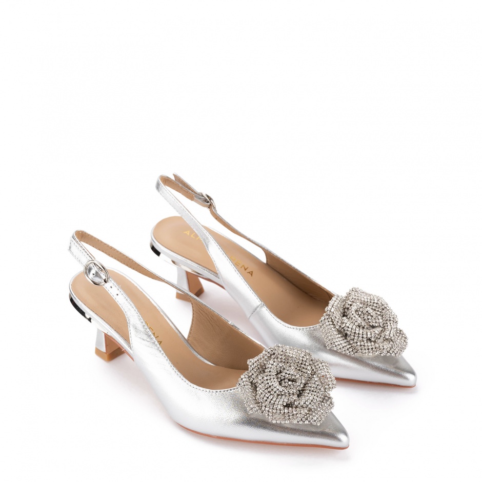 ALMA EN PENA Pantofi damă cu floare - vezi 2