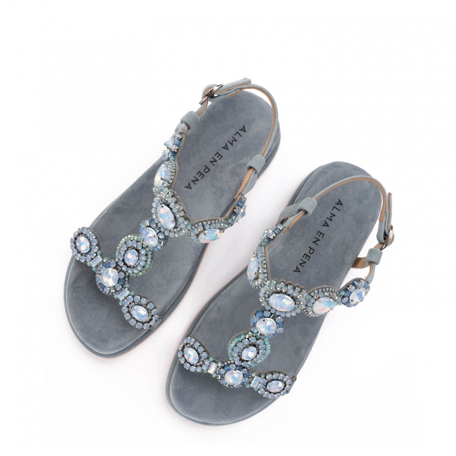 ALMA EN PENA Sandale damă cu strasuri - vezi 3