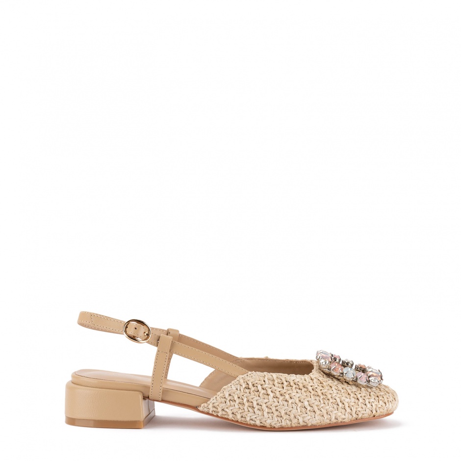 ALMA EN PENA Pantofi damă din rafia - vezi 1