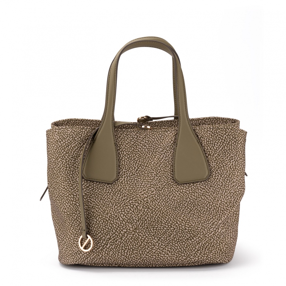 BORBONESE Geantă damă verde Vis a Vis - vezi 1