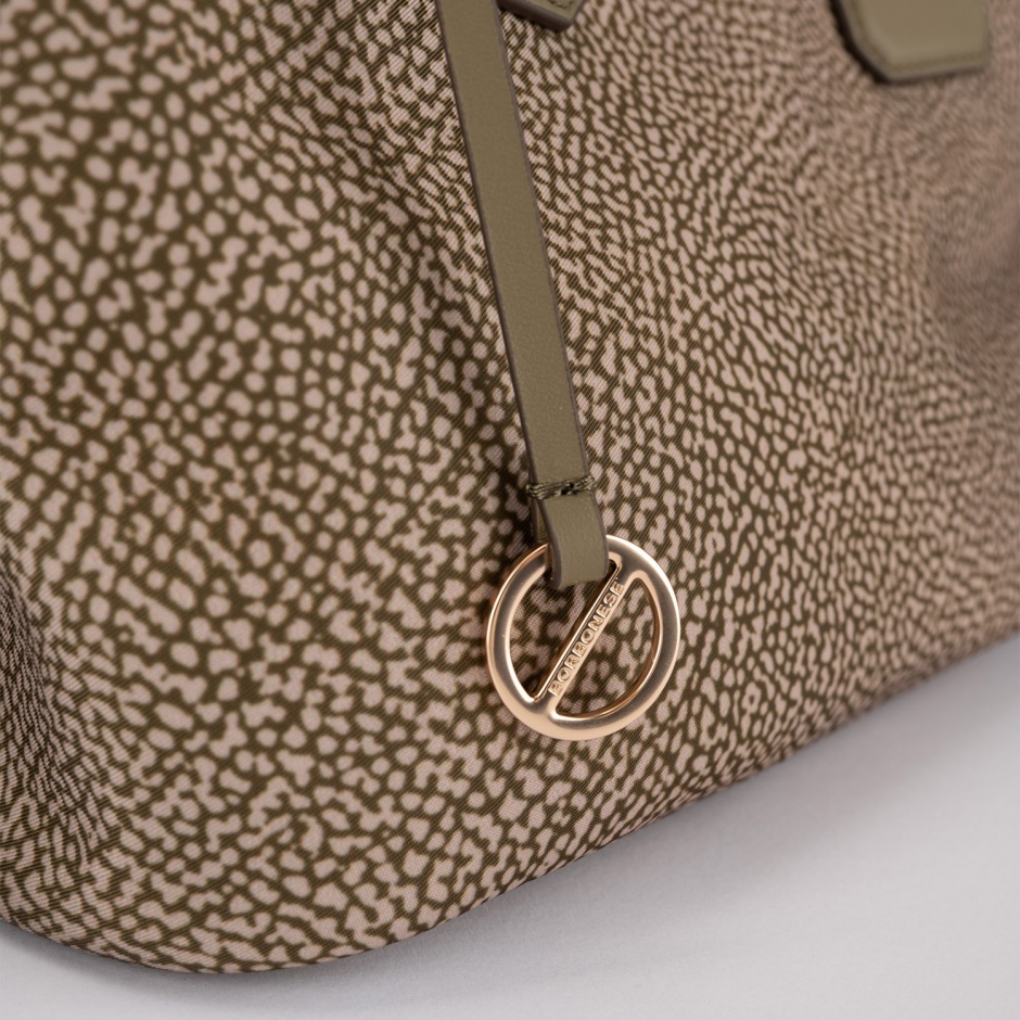 BORBONESE Geantă damă verde Vis a Vis - vezi 3