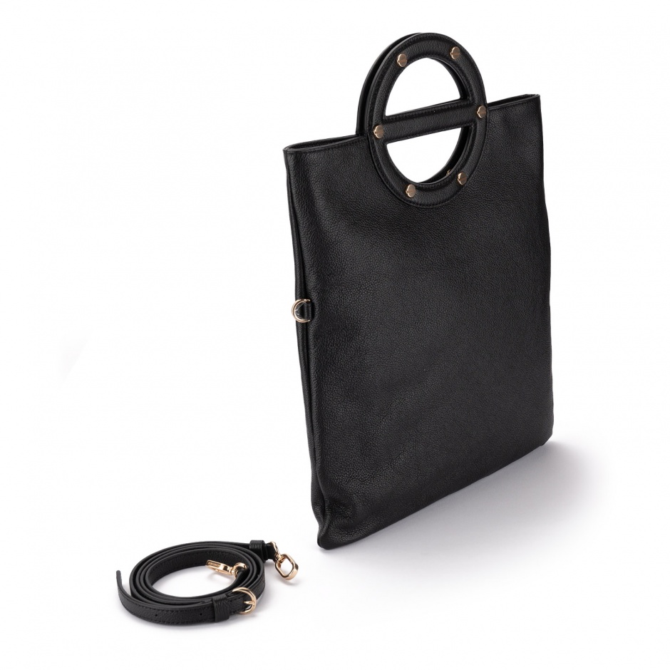 BORBONESE Geantă damă neagră Vis a Vis - vezi 3