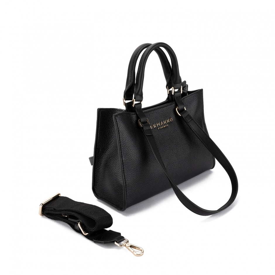 ERMANNO FIRENZE Geantă damă neagră Alessandra - vezi 2