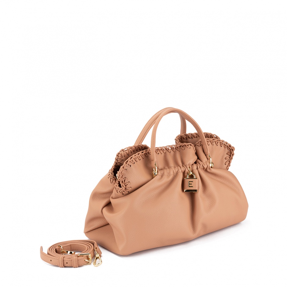 ERMANNO FIRENZE Geantă damă roz Octavia - vezi 2