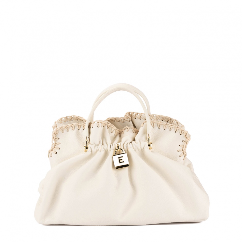 ERMANNO FIRENZE Geantă damă bej Octavia - vezi 1