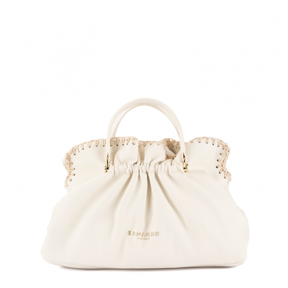 ERMANNO FIRENZE Geantă damă bej Octavia - vezi 3