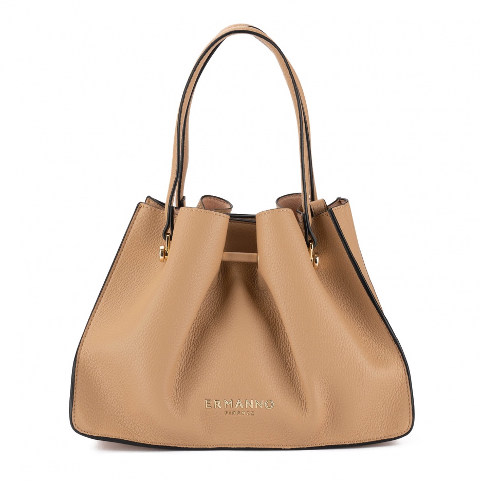 ERMANNO FIRENZE Geantă damă bej Anora - vezi 3