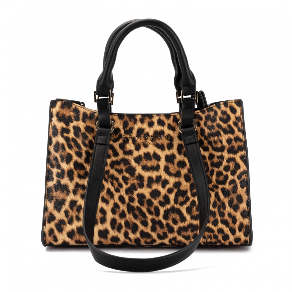 ERMANNO FIRENZE Geantă damă leopard Alessandra - vezi 1