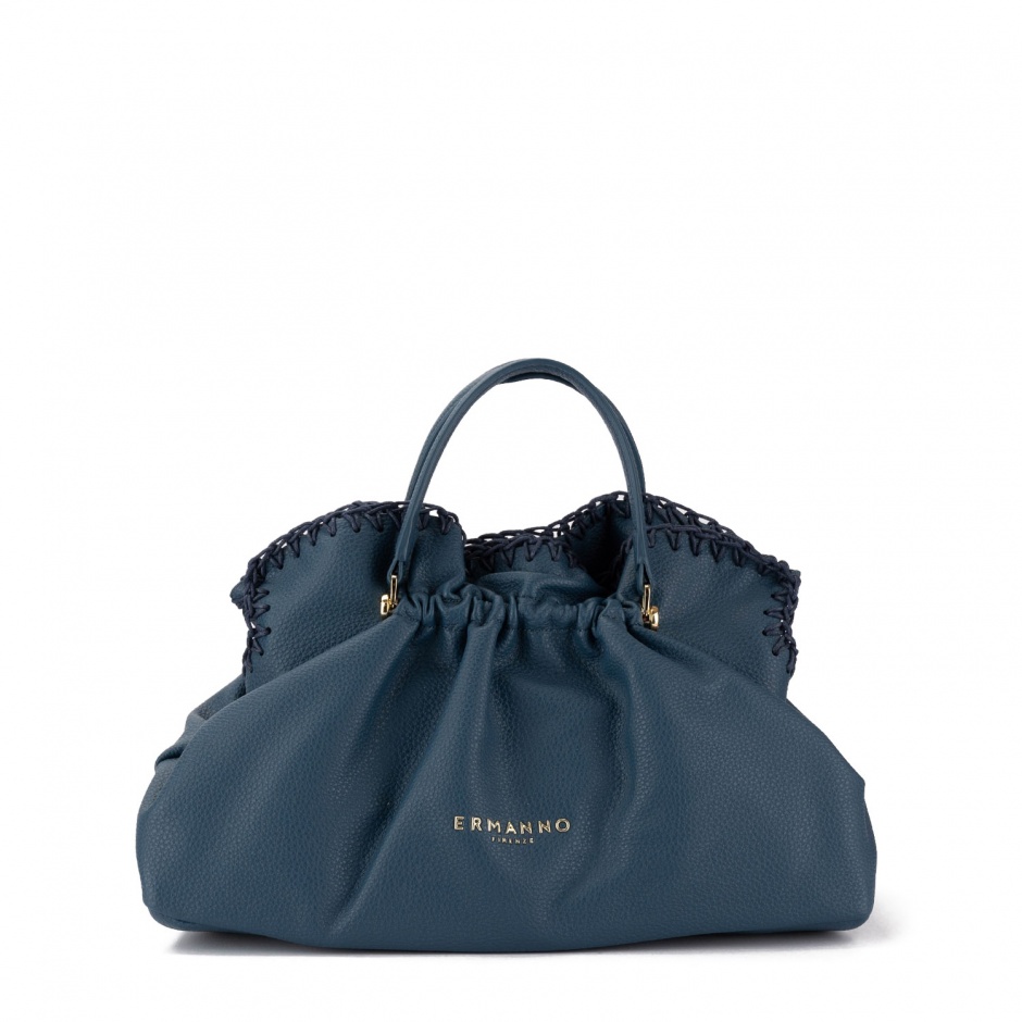 ERMANNO FIRENZE Geantă damă bleumarin Octavia - vezi 1