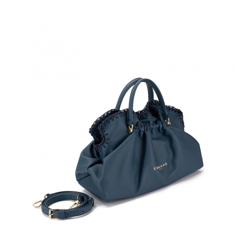 ERMANNO FIRENZE Geantă damă bleumarin Octavia - vezi 2