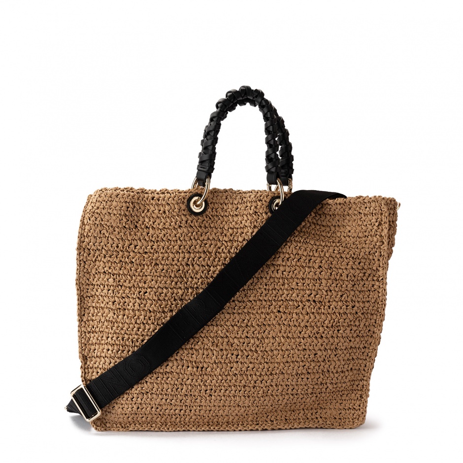 ERMANNO FIRENZE Geantă damă din rafie țesută Ashley - vezi 3