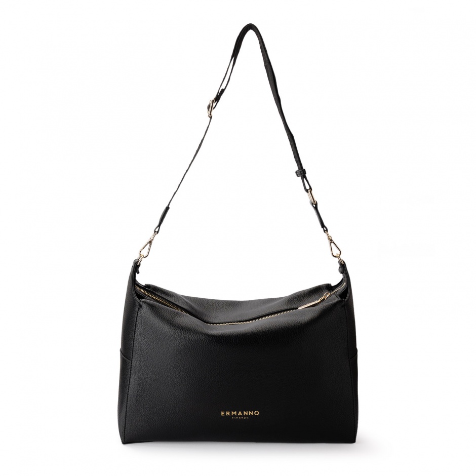 ERMANNO FIRENZE Geantă damă neagră Victoria 26 Large - vezi 3