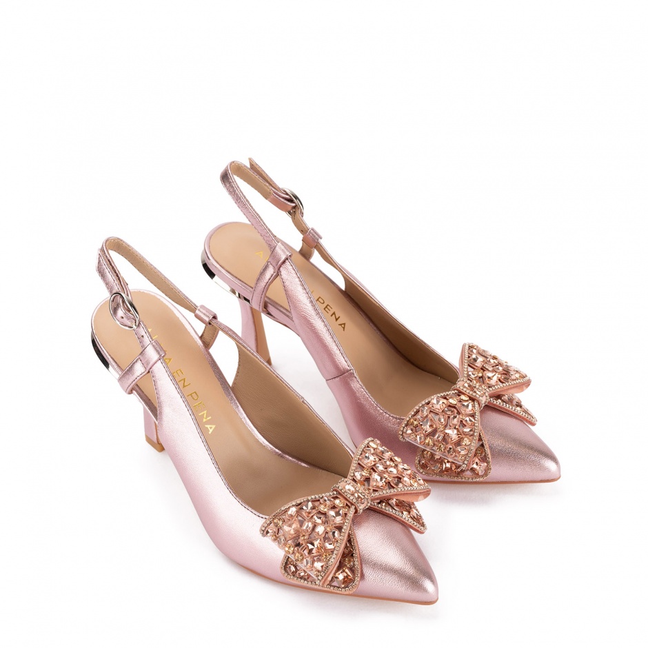 ALMA EN PENA Pantofi damă rose gold - vezi 2