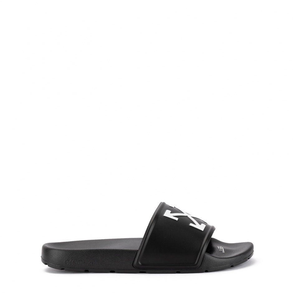 OFF-WHITE Papuci bărbați negri - vezi 1