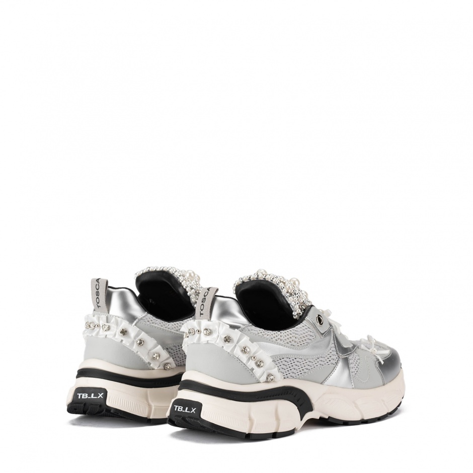 TOSCA BLU Adidași damă argintii - vezi 5