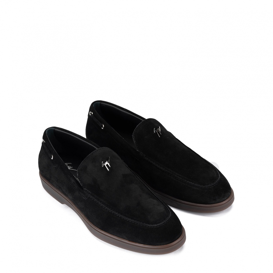Giuseppe Zanotti Mocasini negre bărbați Berth - vezi 2