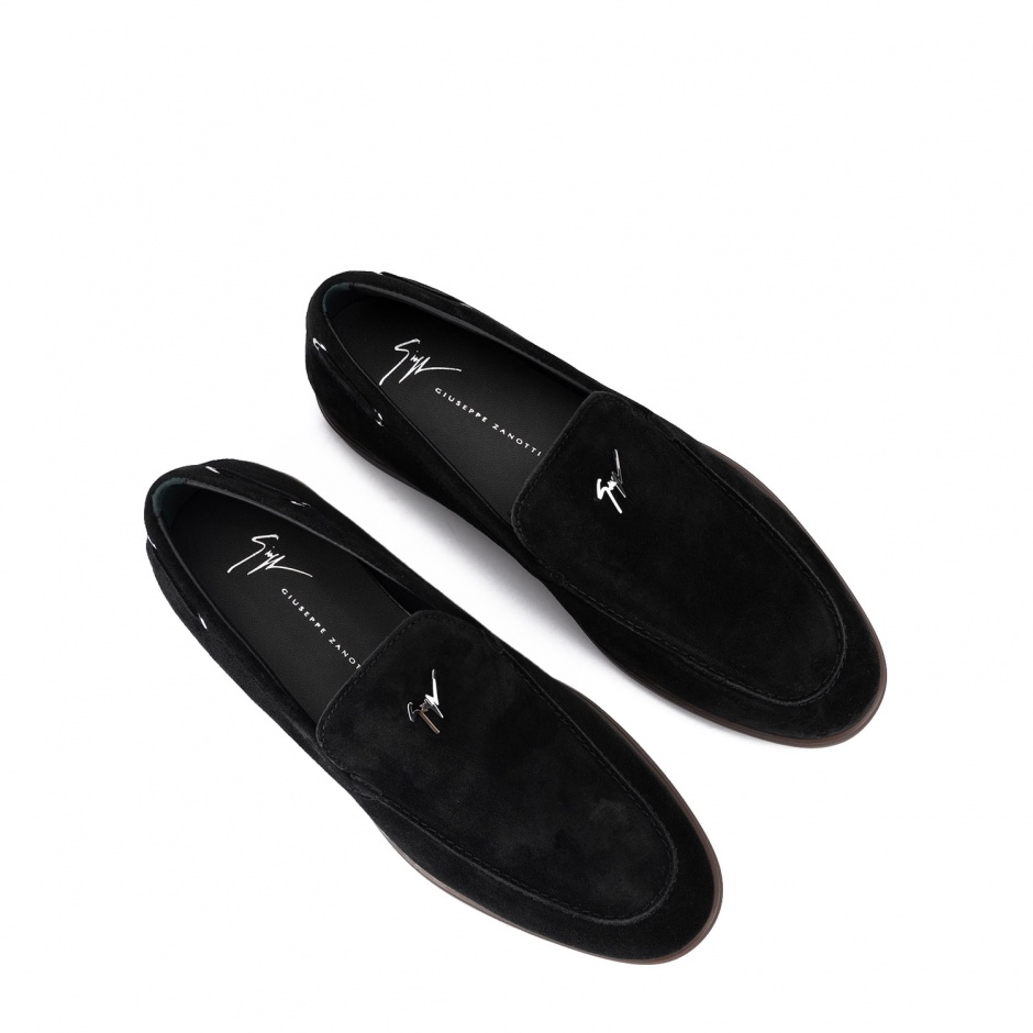 Giuseppe Zanotti Mocasini negre bărbați Berth - vezi 3