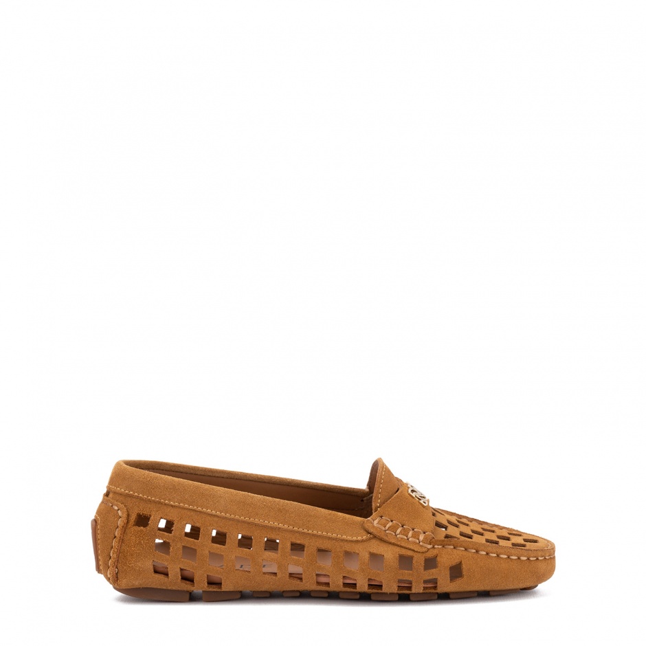 CASADEI Mocasini damă maro Maxisuede - vezi 1 - Pepina.ro CASADEI Mocasini damă maro Maxisuede - vezi 1