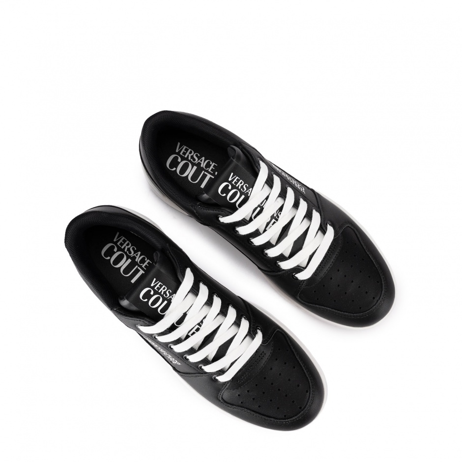 VERSACE JEANS Adidași negre bărbați - vezi 2