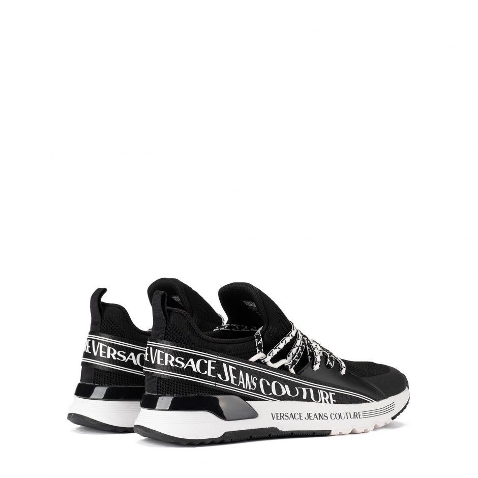 VERSACE JEANS Adidași negri bărbați - vezi 4
