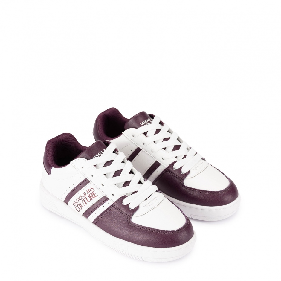 VERSACE JEANS Adidași damă albi - vezi 2