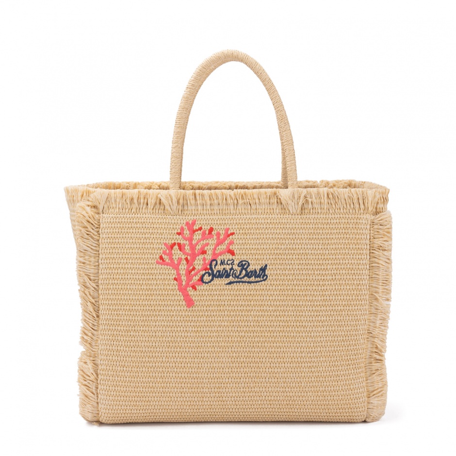 SAINT BARTH Geantă damă cu coral Vanity - vezi 3