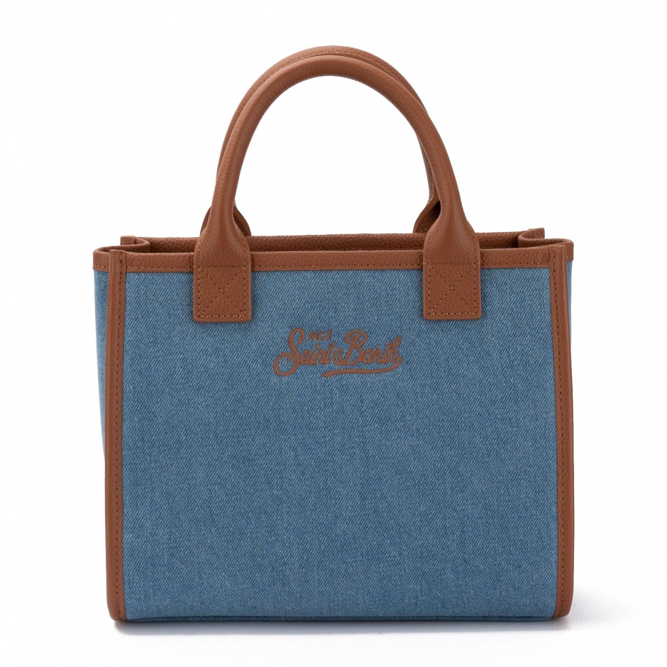 SAINT BARTH Geantă damă denim Vanity - vezi 3