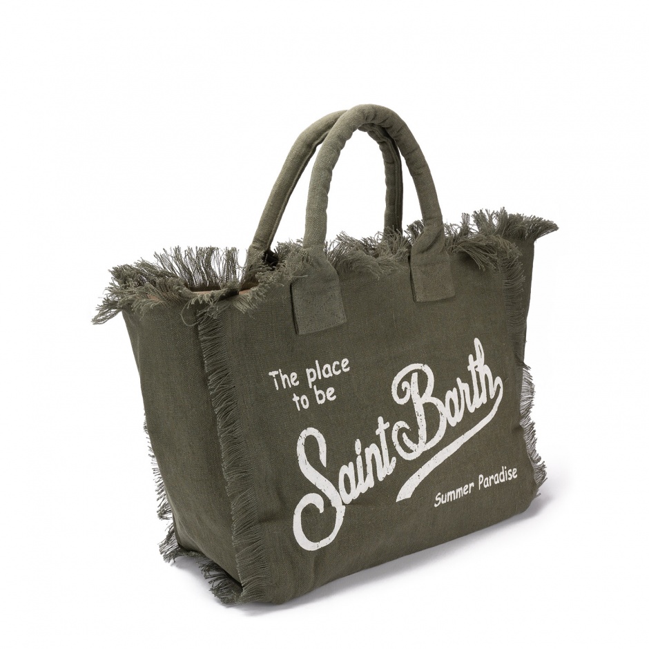 SAINT BARTH Geantă damă verde Vanity - vezi 2
