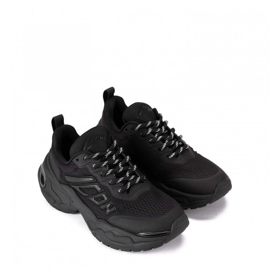 Dsquared2 Adidași negri damă Faster - vezi 2