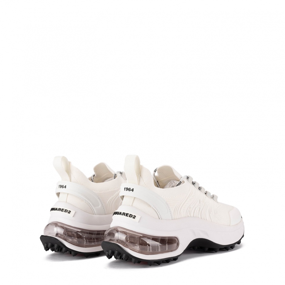 Dsquared2 Sneaker albi damă Bubble - vezi 4