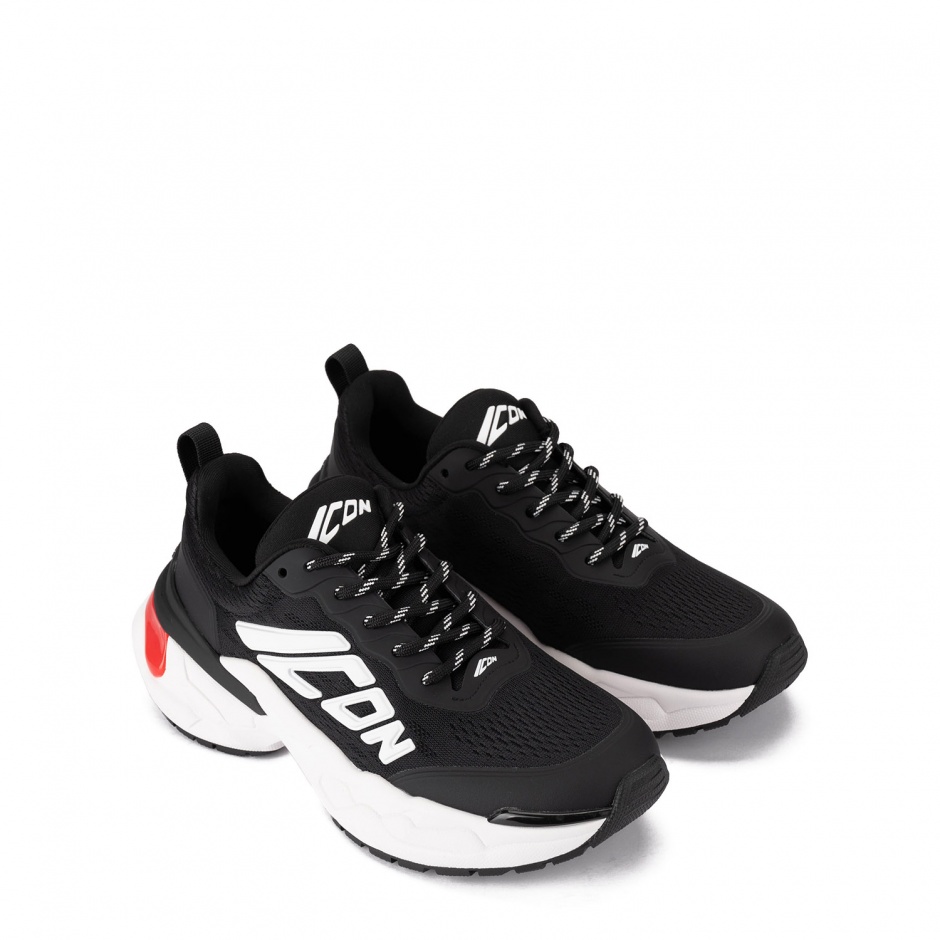 Dsquared2 Adidași negri bărbați Faster - vezi 2
