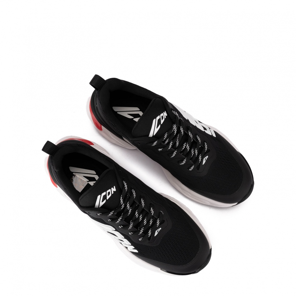 Dsquared2 Adidași negri bărbați Faster - vezi 3